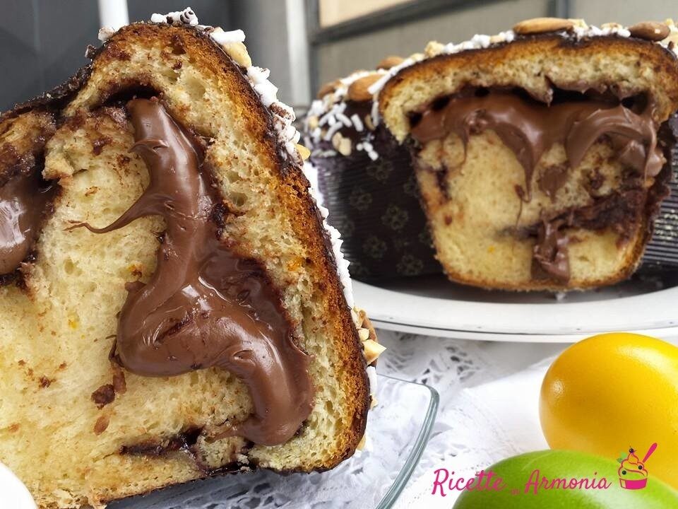 Colomba alla nutella
