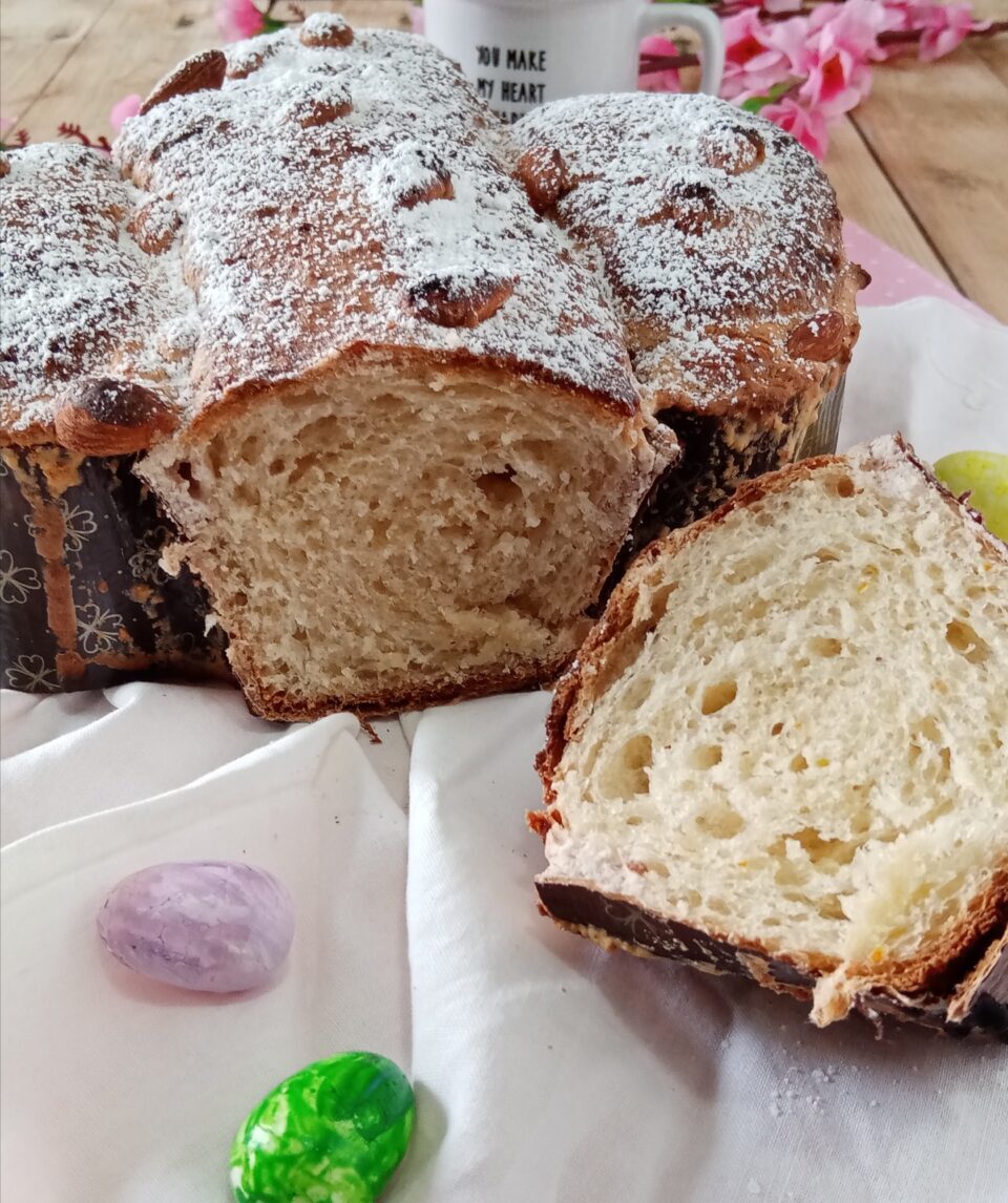 Colomba brioche all’acqua