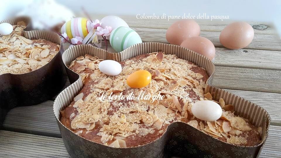 Colomba di pane dolce della pasqua