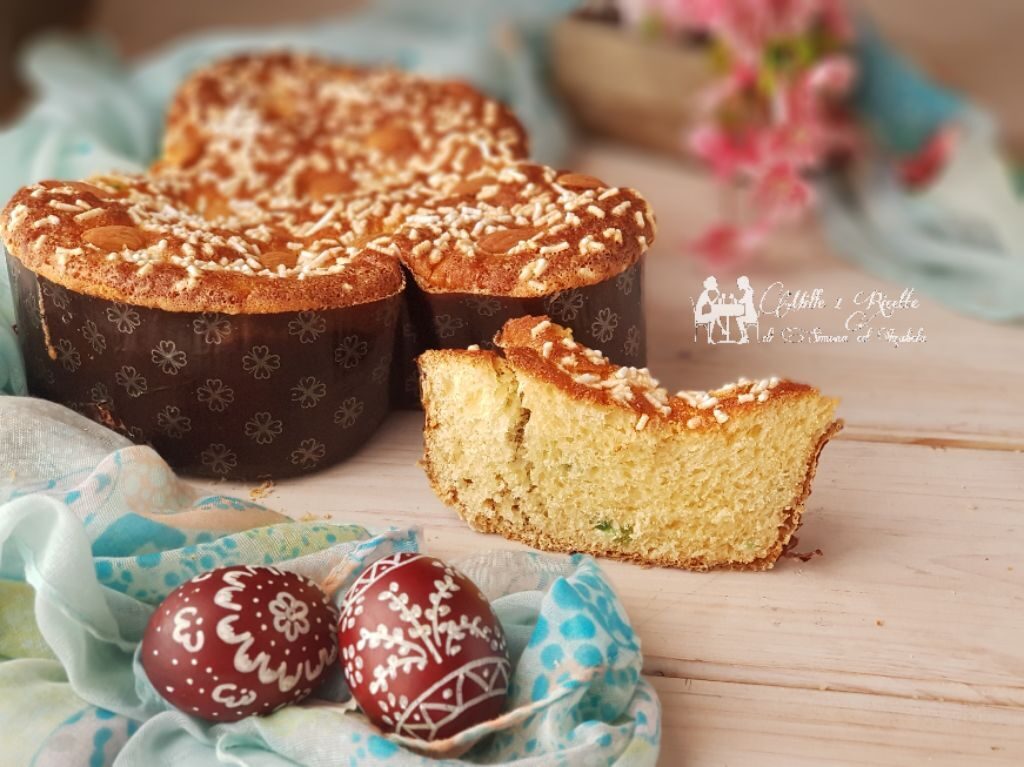 Colomba di pasqua fatta a mano