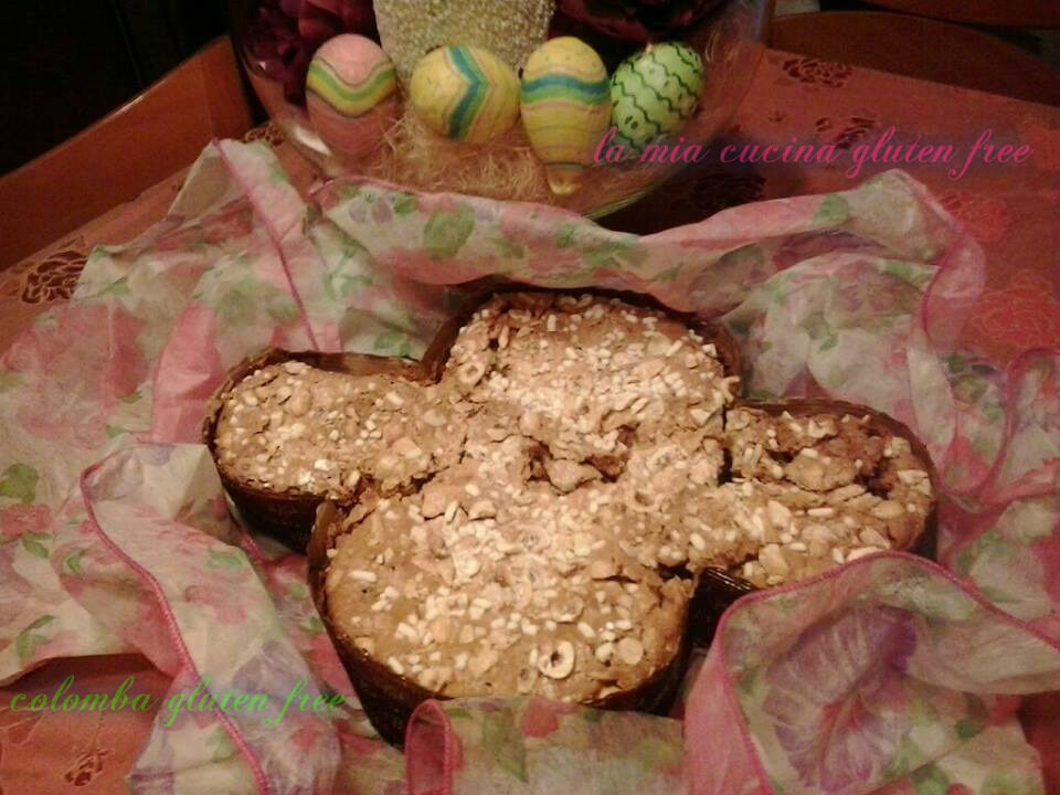 COLOMBA GLUTEN FREE CON LIEVITO MADRE ARANCIA E CIOCCOLATO