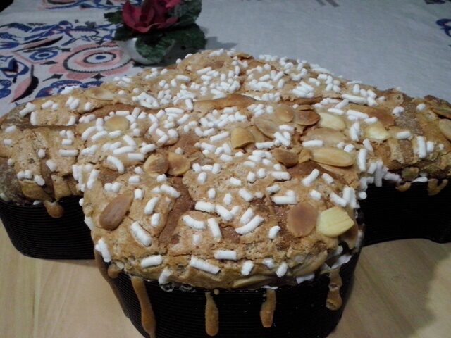 Colomba pasquale artigianale
