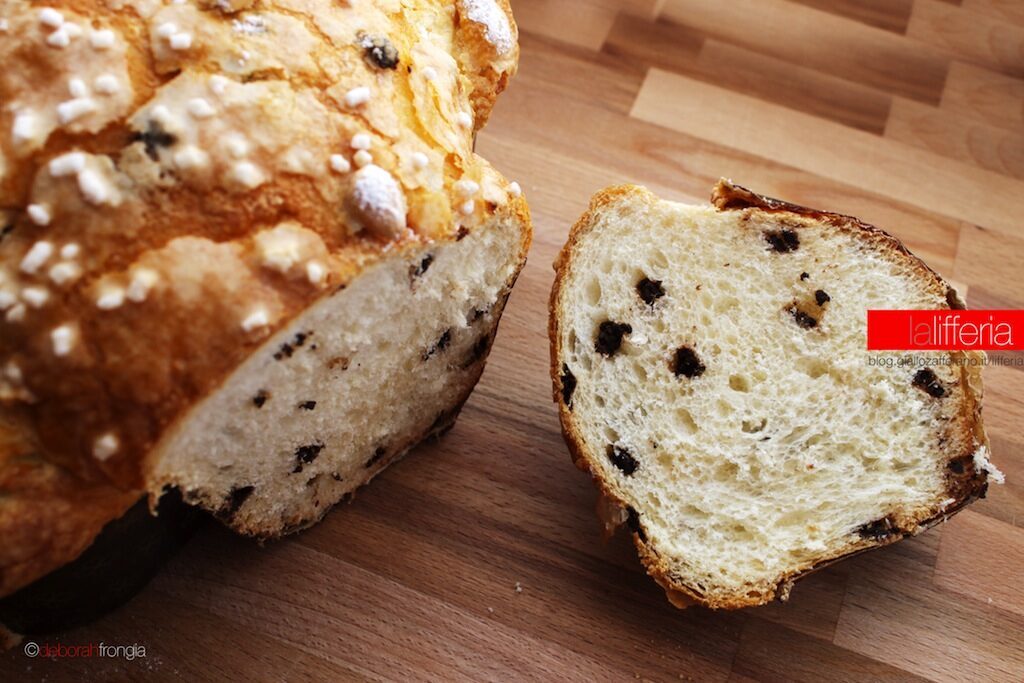 Colomba pasquale con lievito di birra
