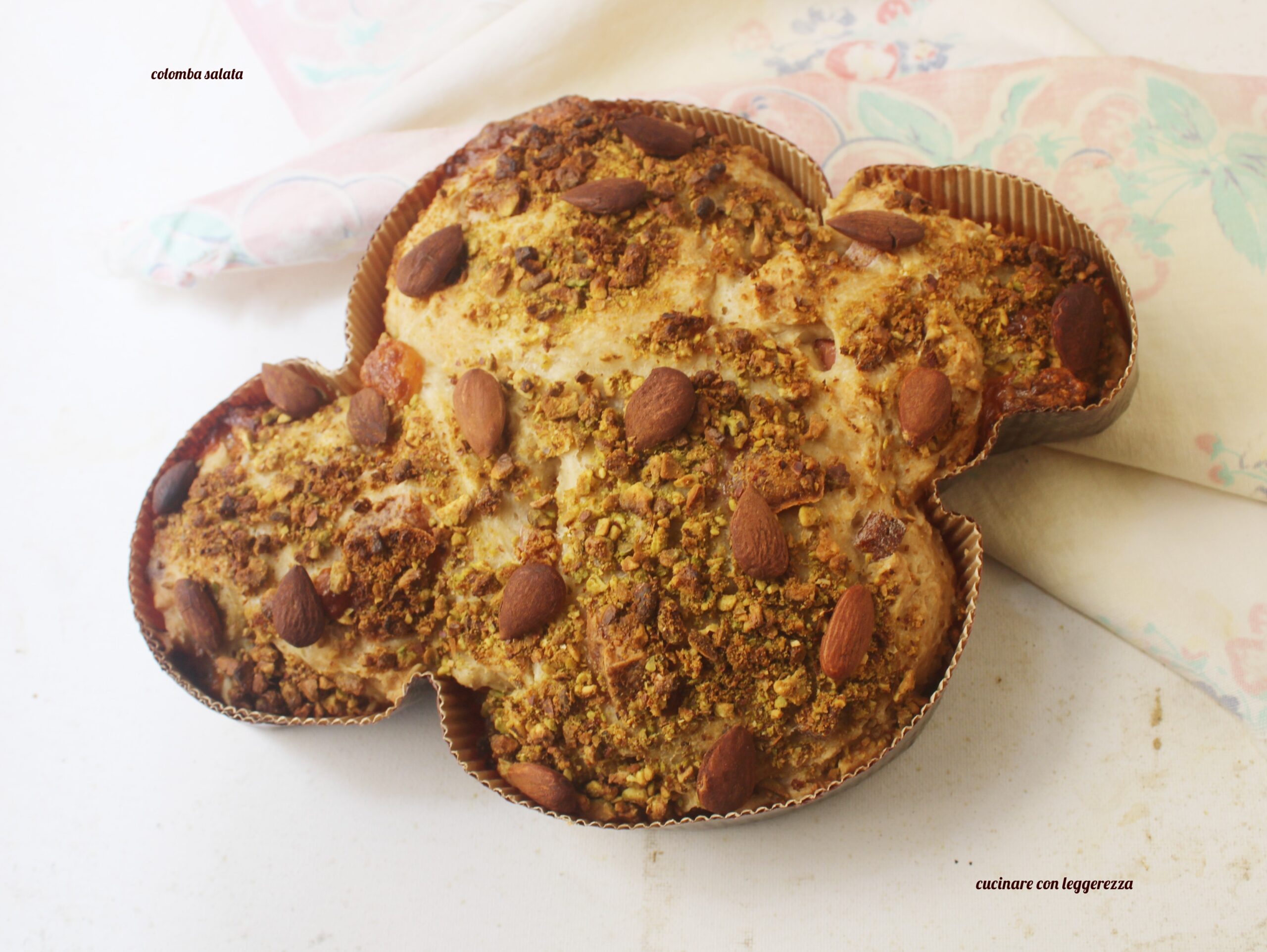 Colomba salata – lievito madre