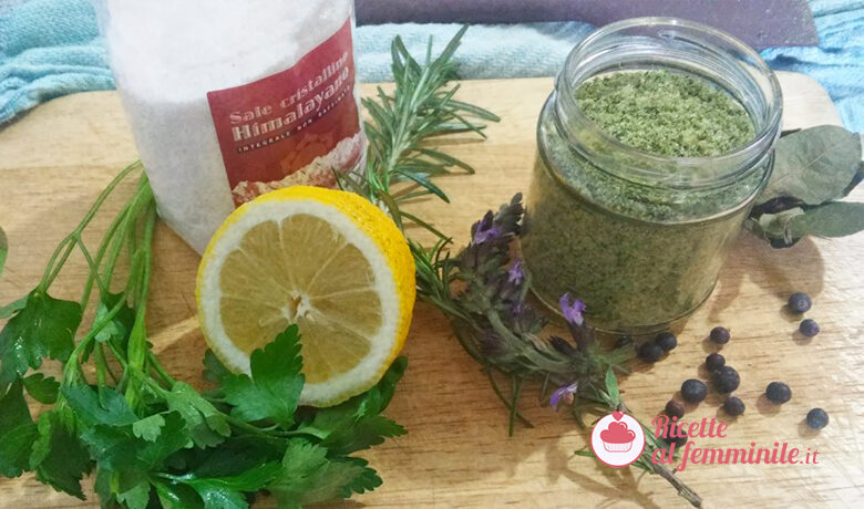 Come fare il sale aromatizzato