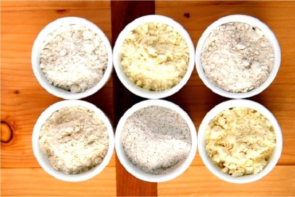 Come sostituire la farina 00 con legumi, piante o frutta secca senza glutine