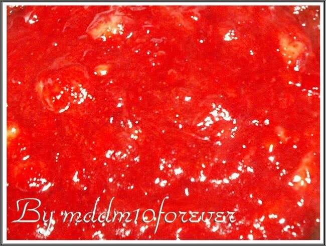 Composta di fragole