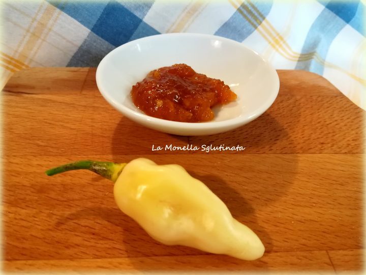 Composta di habanero bianco