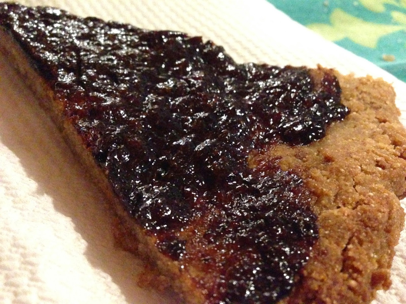 Con e senza bimby, crostata vegana con farina di amaranto, farina di riso e marmellata di prugne