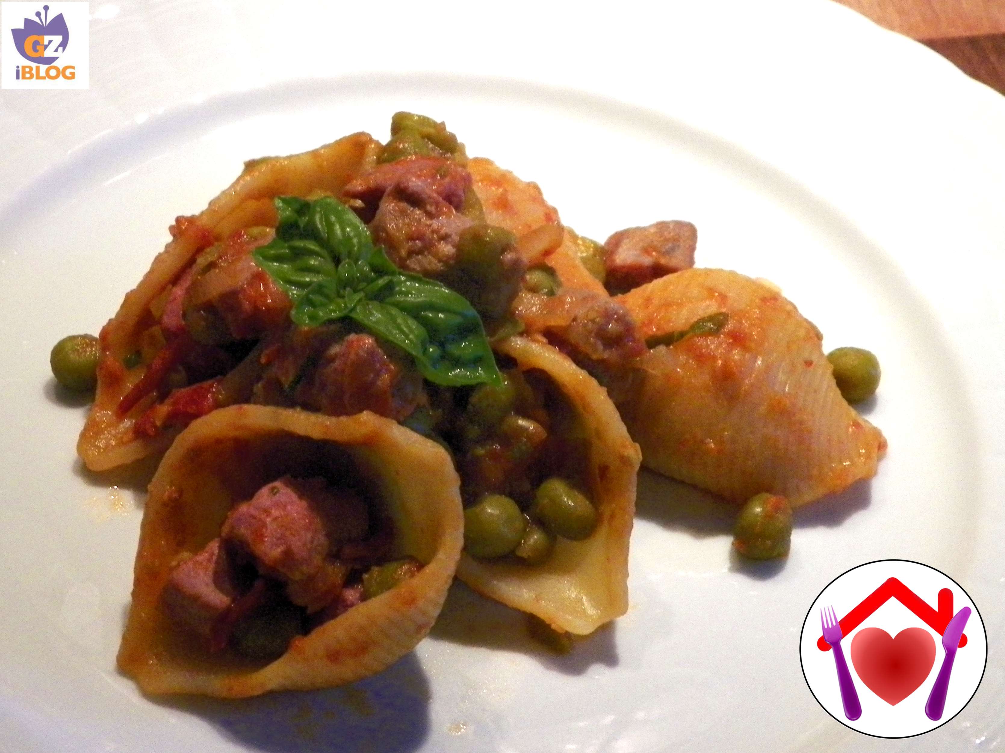 Conchiglioni con tonno fresco