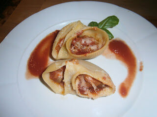Conchiglioni ripieni con dadolata di melanzane
