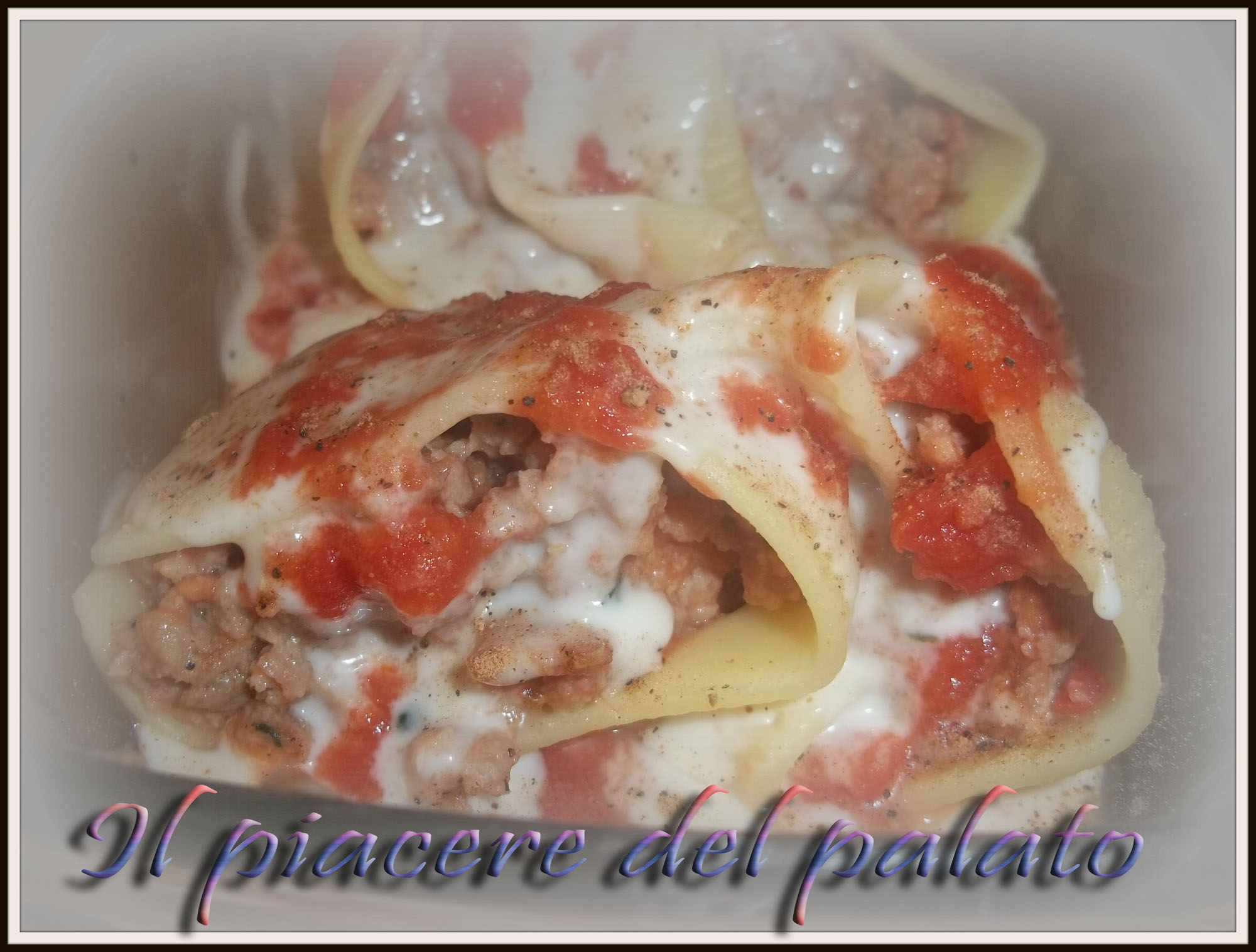 Conchiglioni ripieni