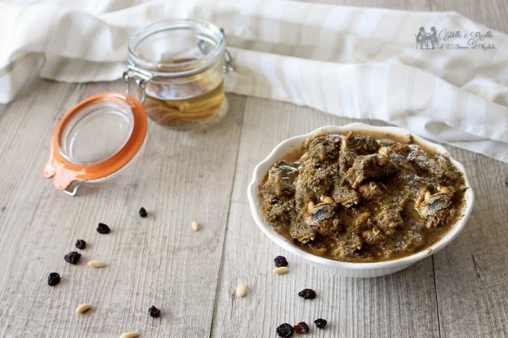 Condimento con sarde e finocchietto selvatico ricetta tipica siciliana