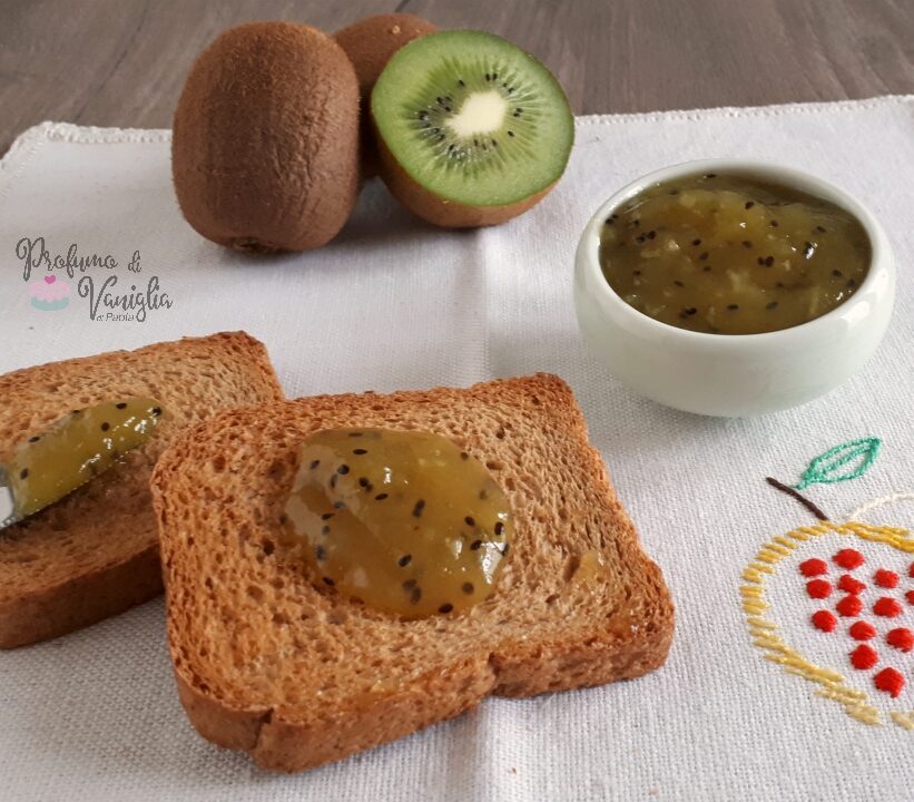 Confettura di kiwi, una marmellata fresca e genuina