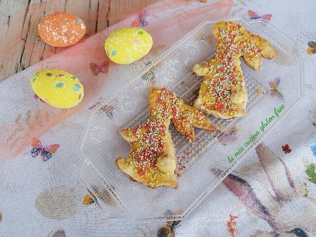 Coniglietti di pasta frolla senza glutine
