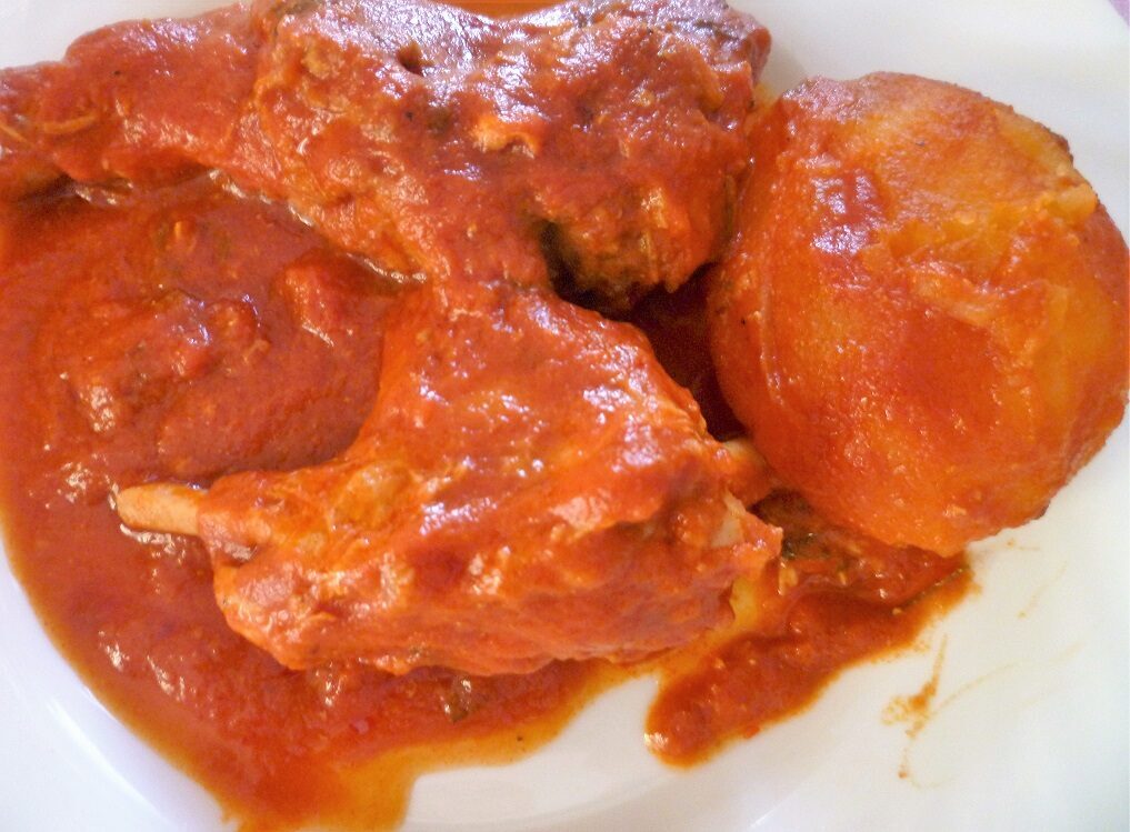 Coniglio al sugo