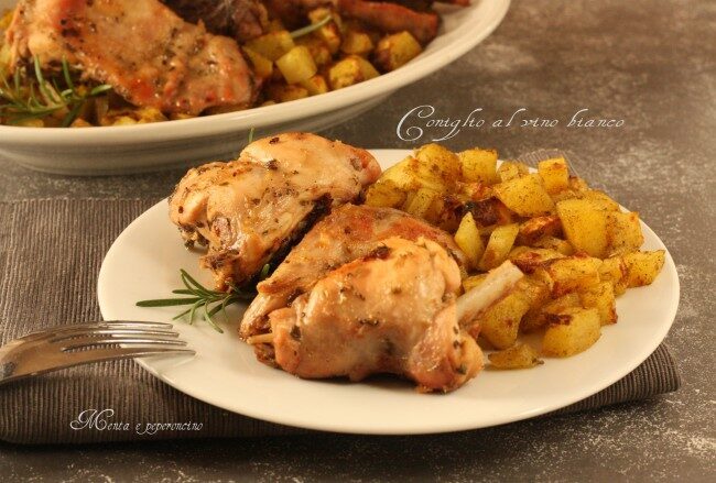 Coniglio al vino bianco
