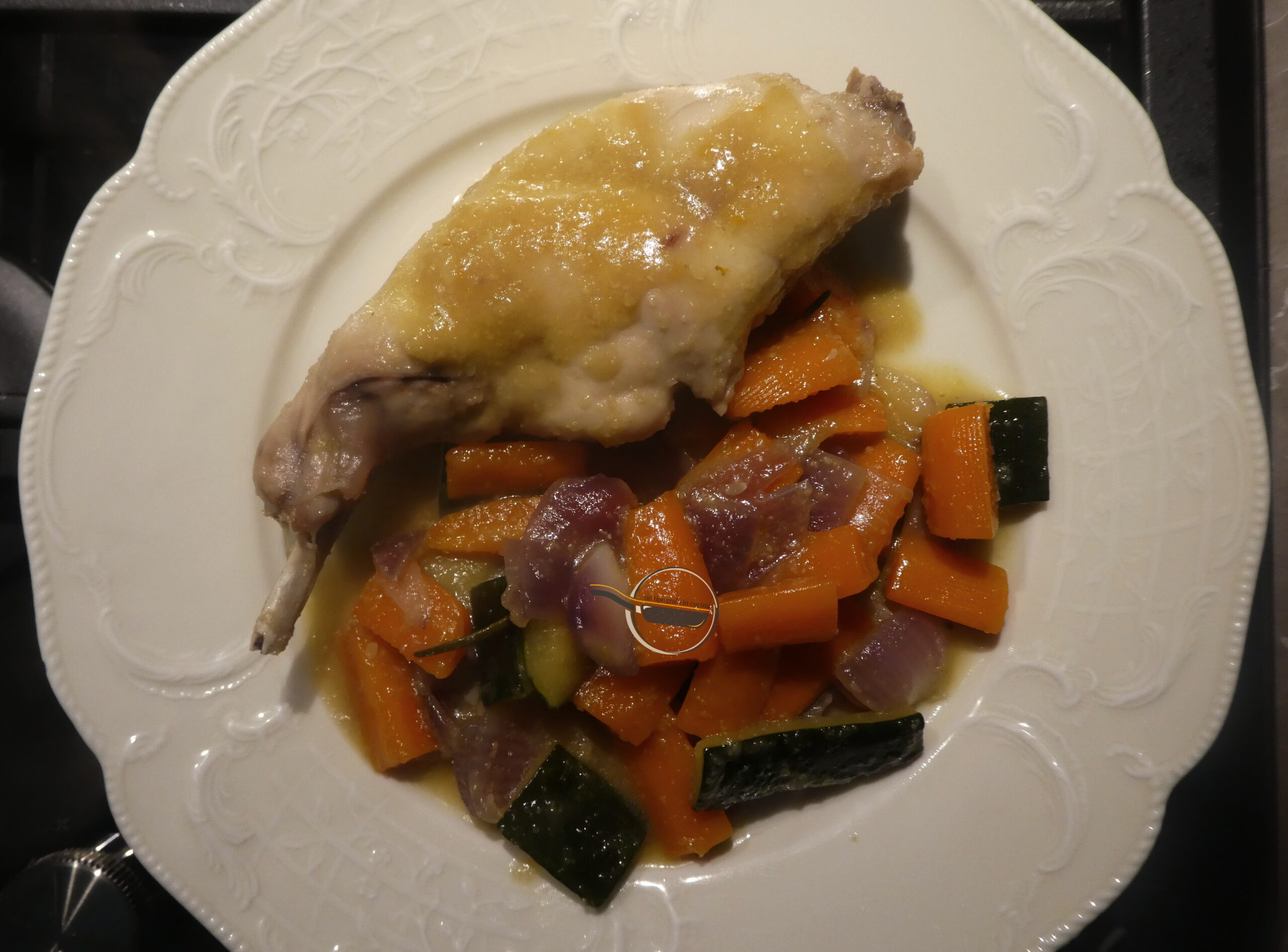 Coniglio alla birra con verdure…