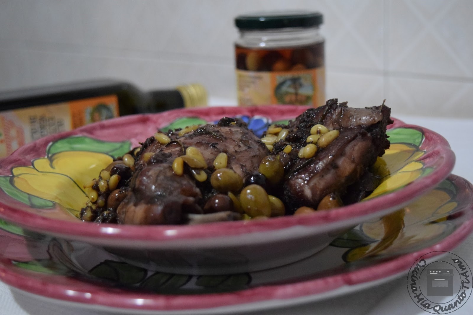 Coniglio alla ligure