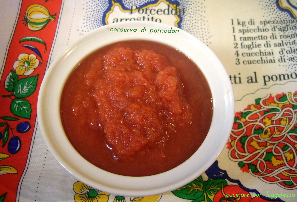 Conserva di pomodori