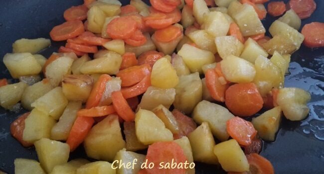 Contorno di carote e patate