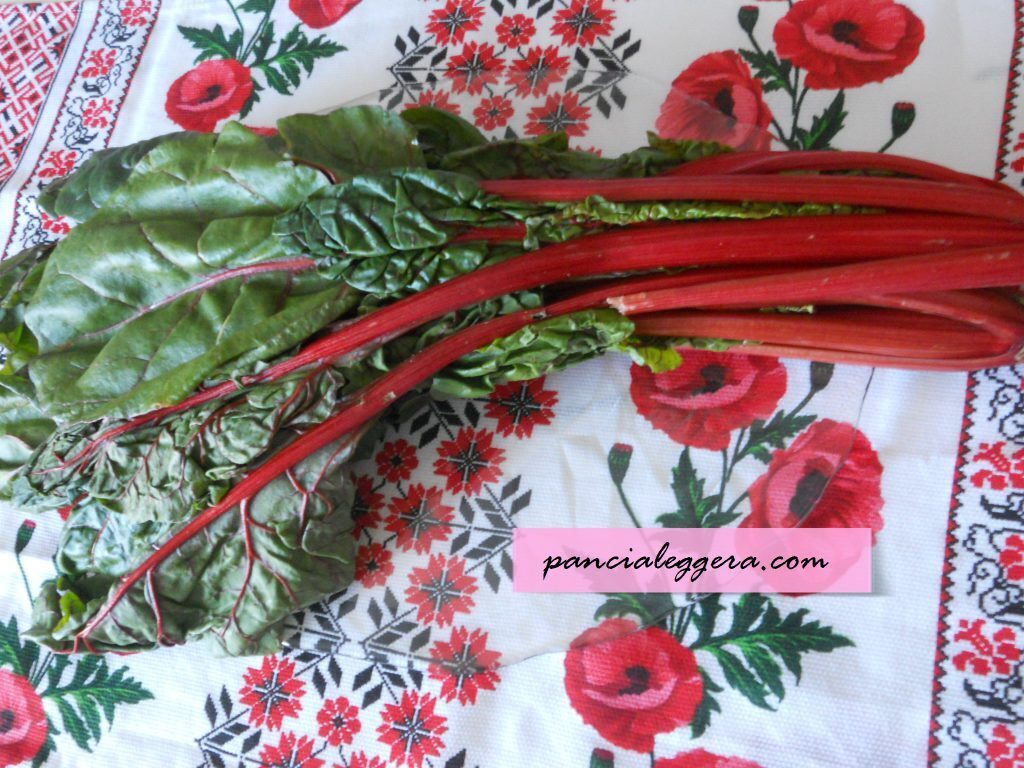 Contorno facile e veloce di bietole rosse