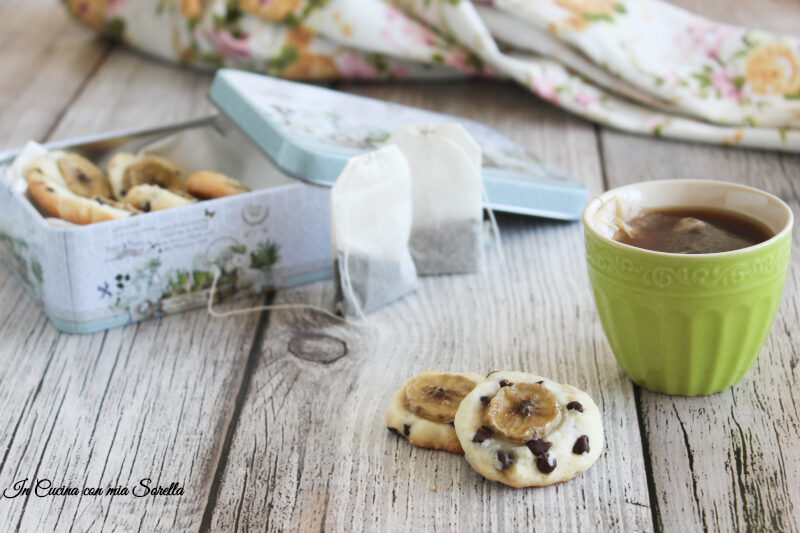 Cookie banana e cioccolato