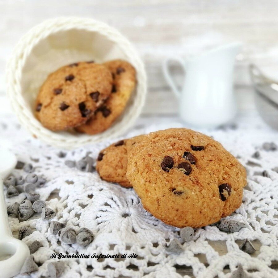 Cookies alla zucca e mandorle