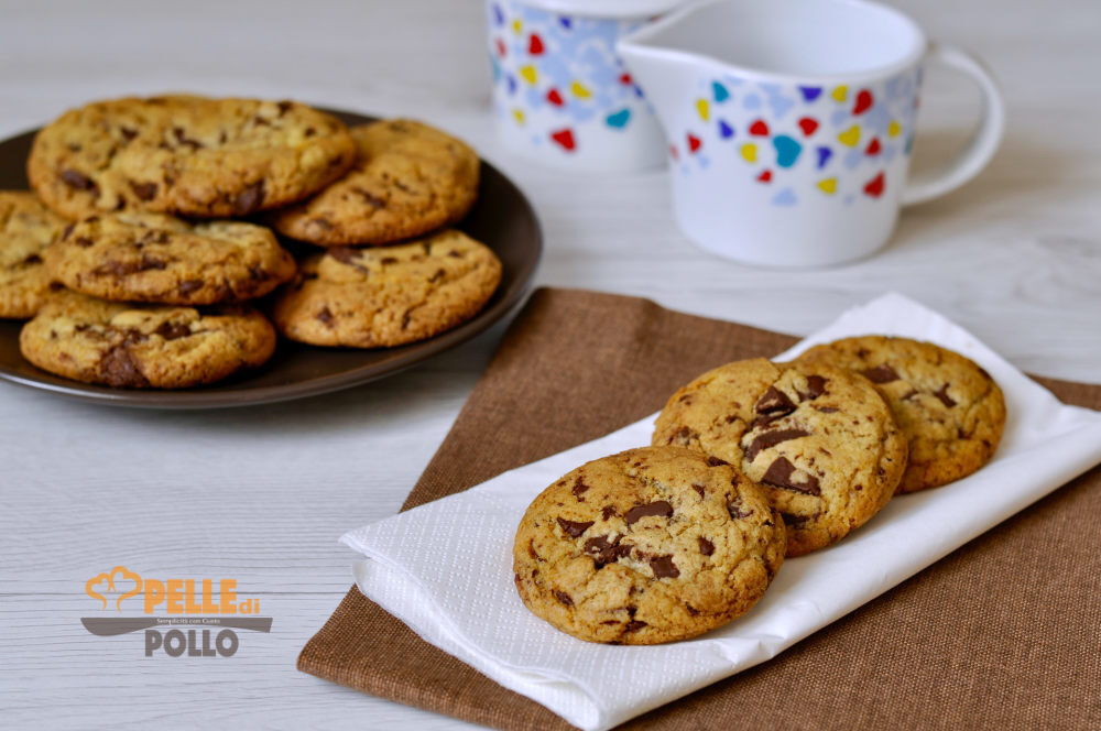Cookies americani al cioccolato