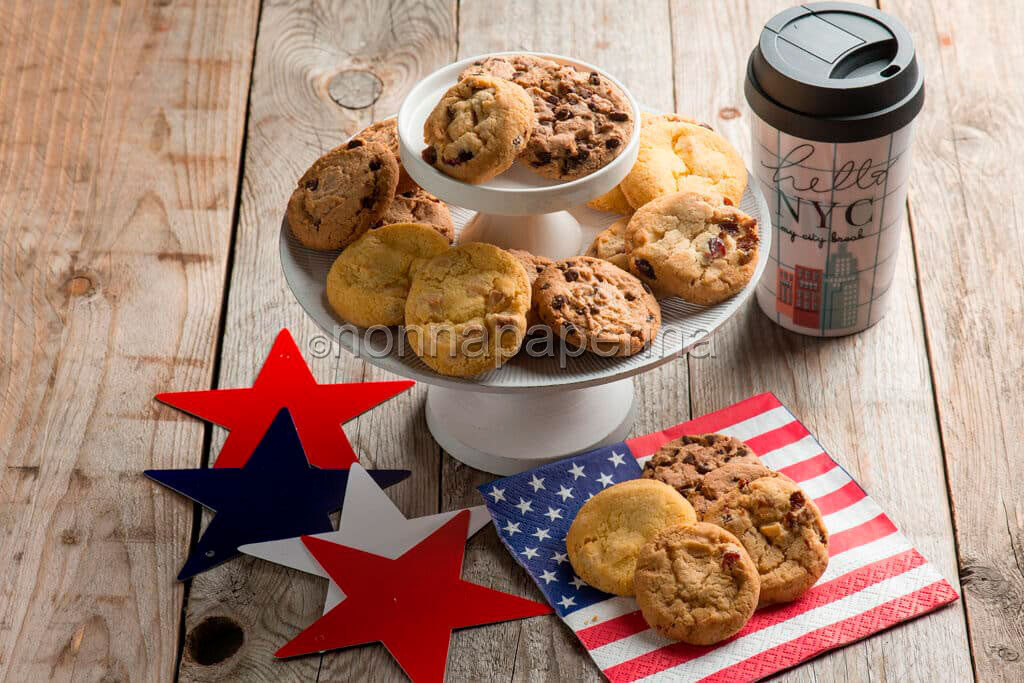 Cookies americani, i tradizionali biscotti made in usa