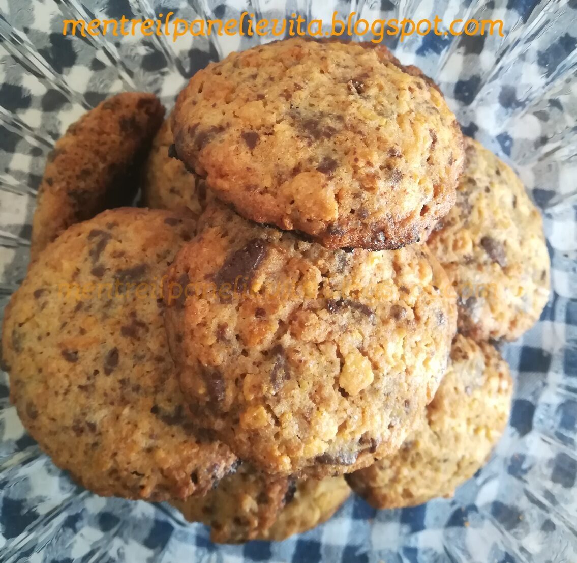 Cookies con farina di riso e corn flakes