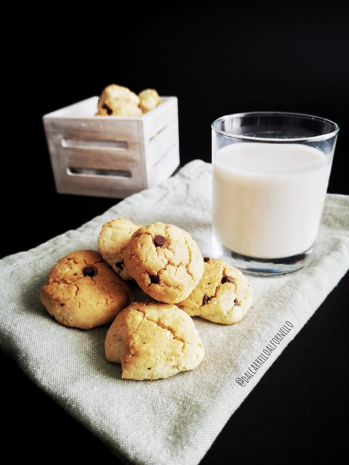 Cookies con farina di riso