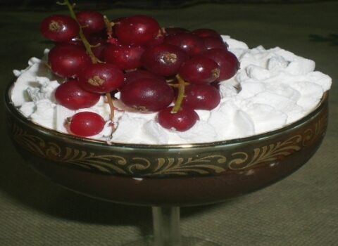 Coppa cioccolato e panna