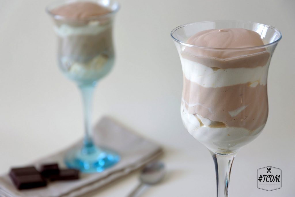 Coppe crema e cioccolato, ricetta dolce facile e veloce