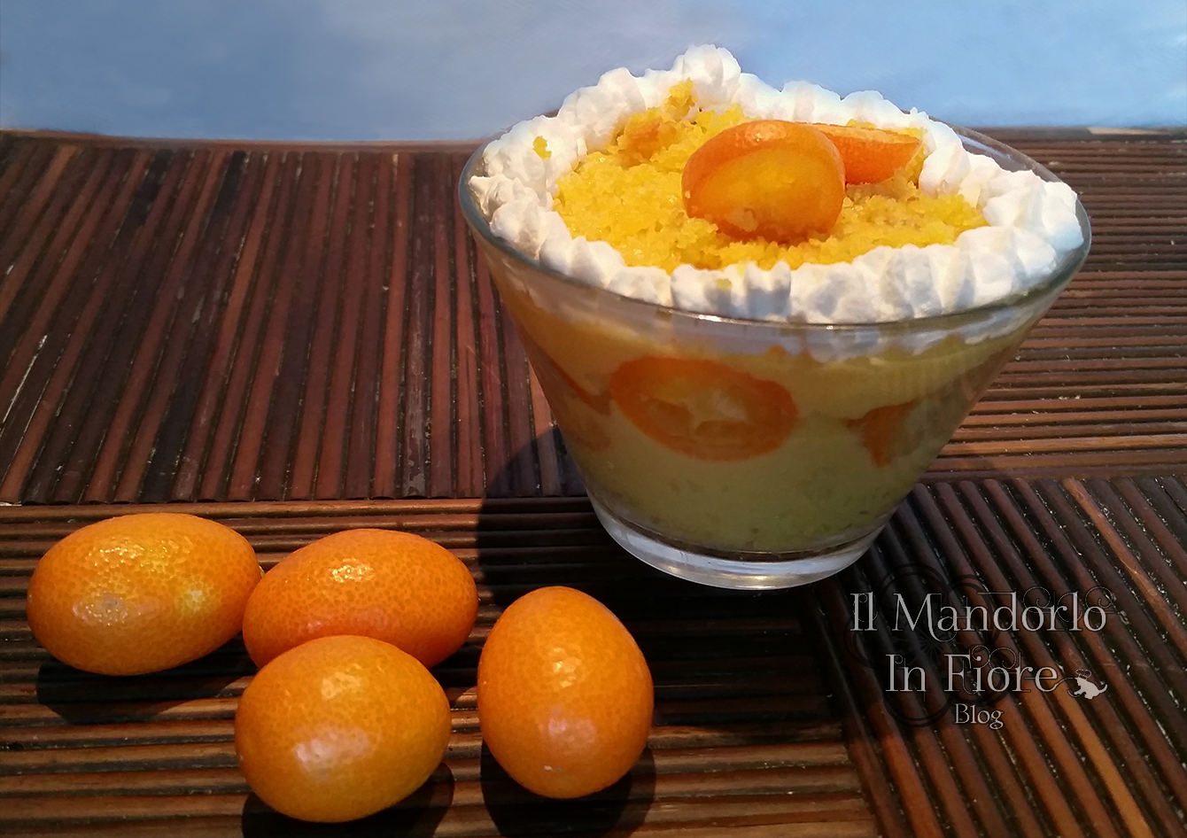 Coppette alla crema di kumquat e limoncello