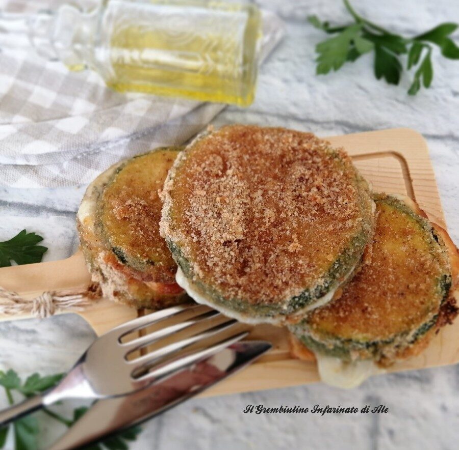 Cordon bleau di zucchine al forno