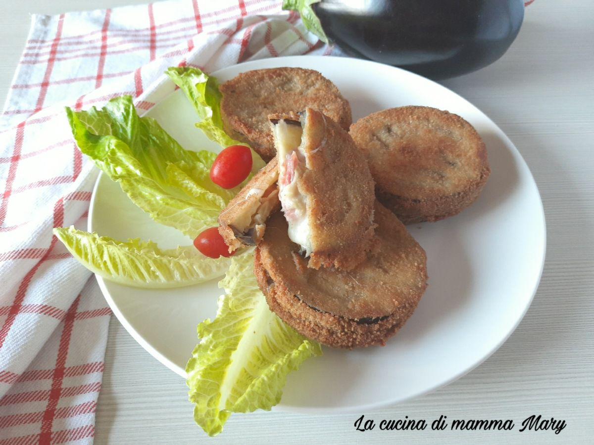 Cordon bleu di melanzane