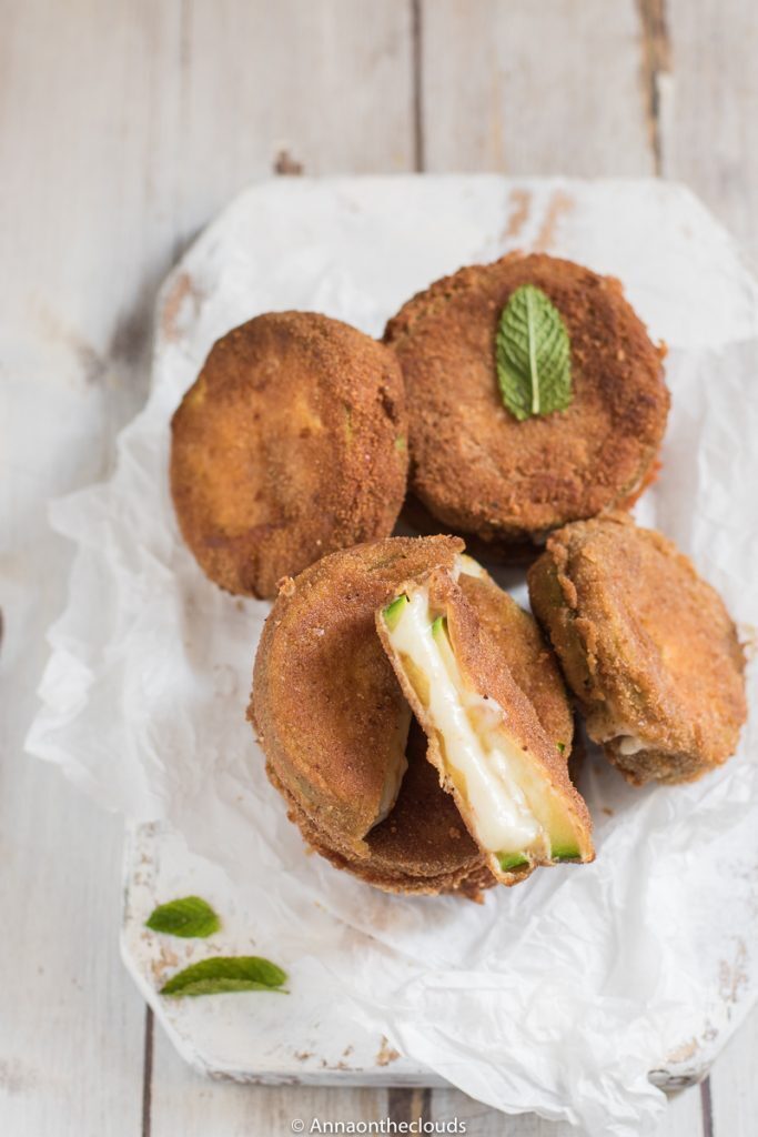 Cordon blue di zucchine – con formaggio filante