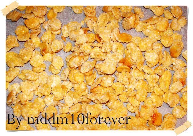 Corn flakes caramellati