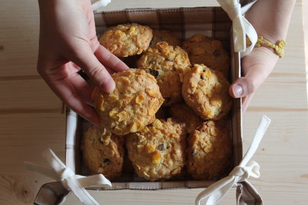 Corn flakes cookies