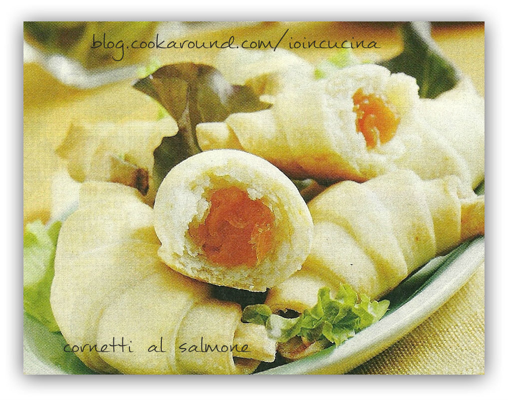 Cornetti al salmone affumicato