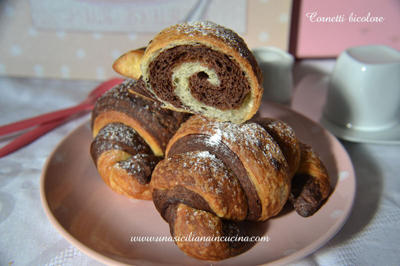 Cornetti bicolore