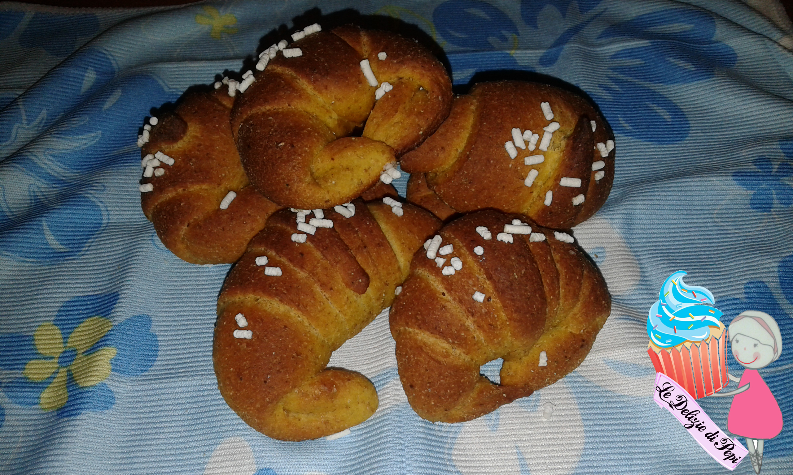 Cornetti con la zucca
