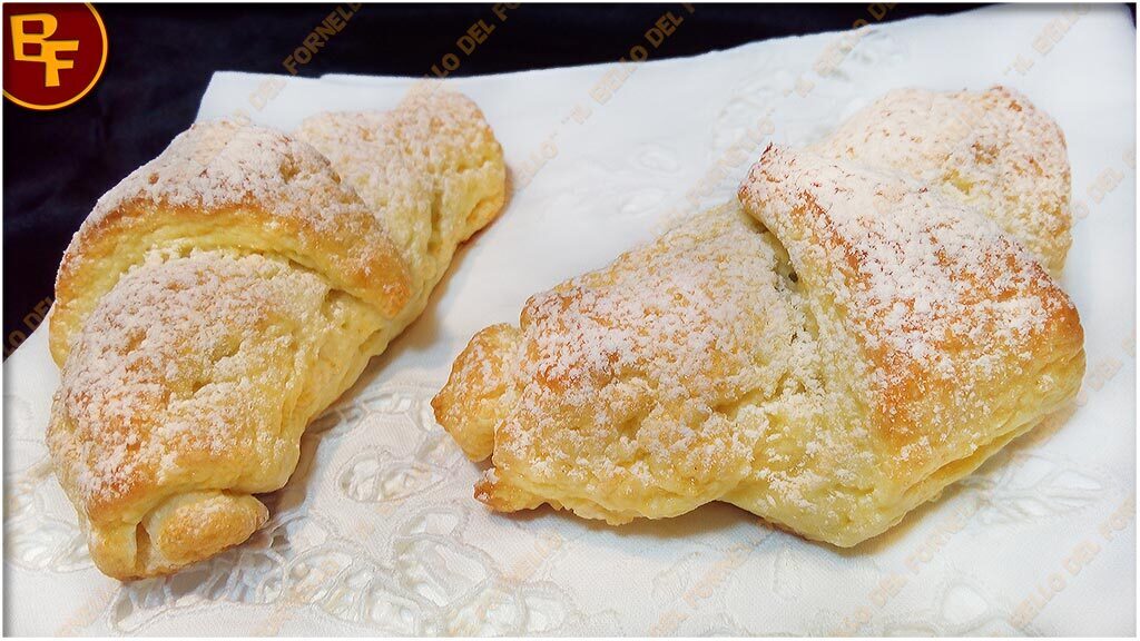 Cornetti dolci senza burro ne olio