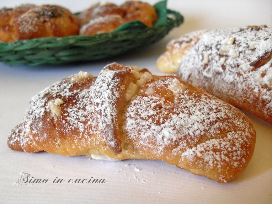 Cornetti morbidi alla nutella bimby