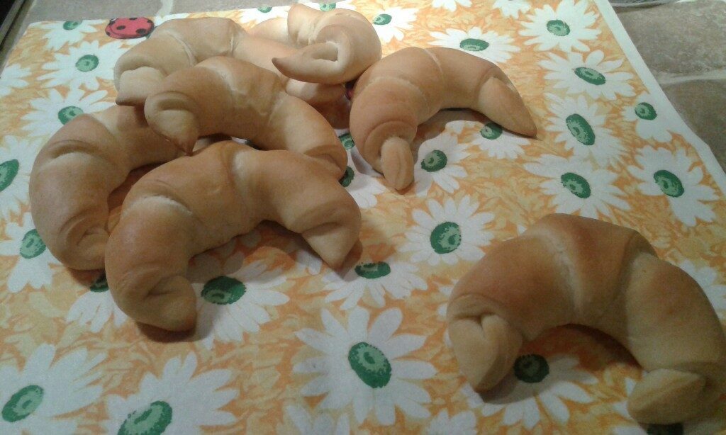 Cornetti panbrioche salati