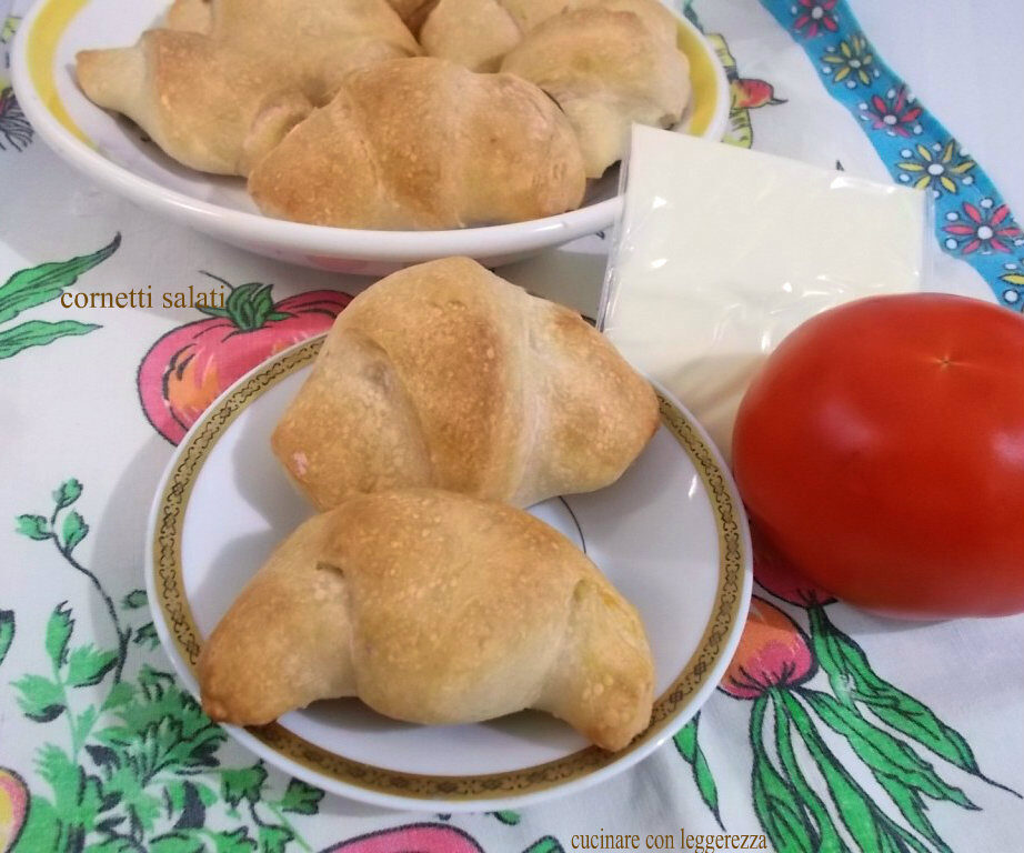 Cornetti salati – lievito madre