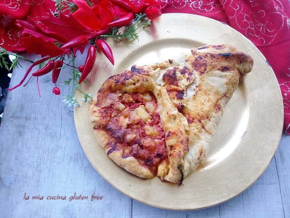 Cornucopia di pizza senza glutine