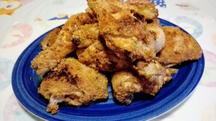 Cosce di pollo alla paprika in forno ad aria