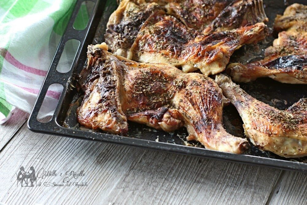 Cosce di pollo aromatizzare e caramellate al miele